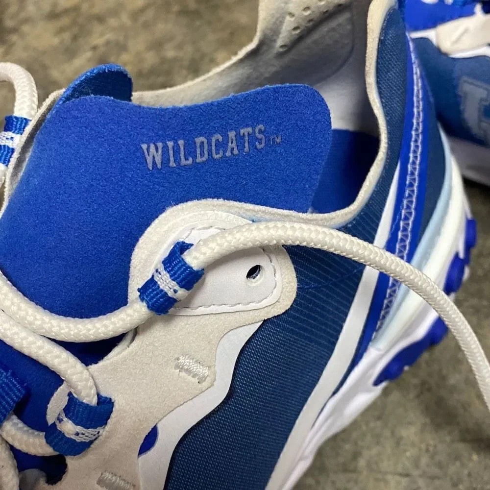 Nike Royal Blue Kentucky Wildcats React Element 55 Sneakers Size 6.5